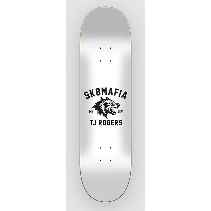 SK8 Mafia SK8 Dept Rogers 8.25"x31.38" Skateboard Deck patroon