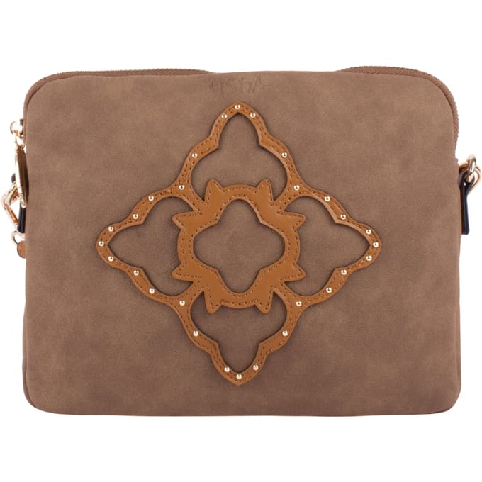 usha Crossbody tas Dames Kameel