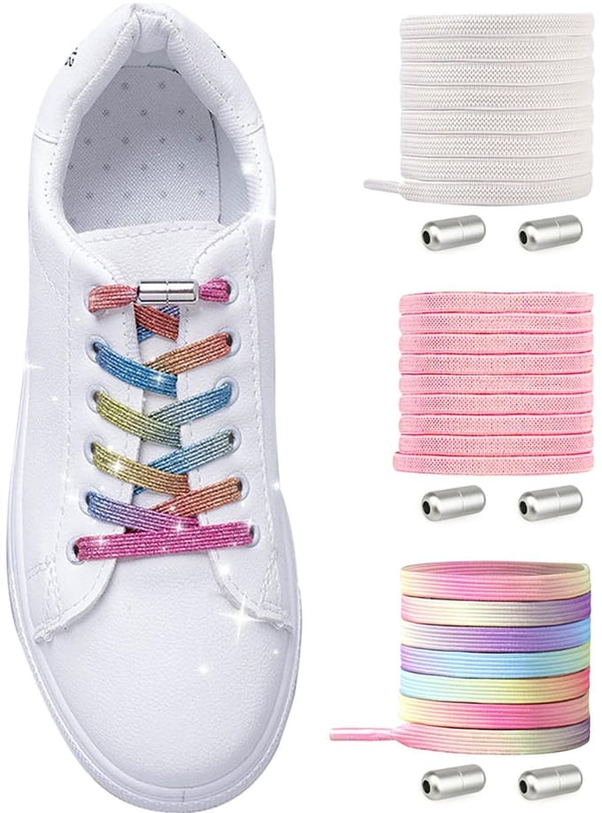 Dailygoods - Elastische Veters zonder Strikken - Snelsluiting Veters voor Sneakers