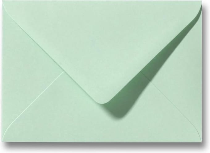 Envelop 11 x 15,6 cm Lentegroen 100 stuks