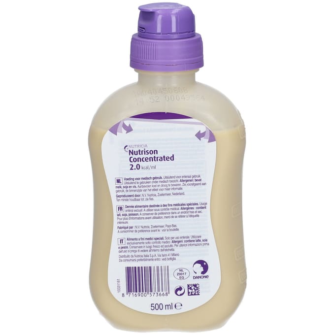 Nutrison Concentrated Pack 500 Oplossing