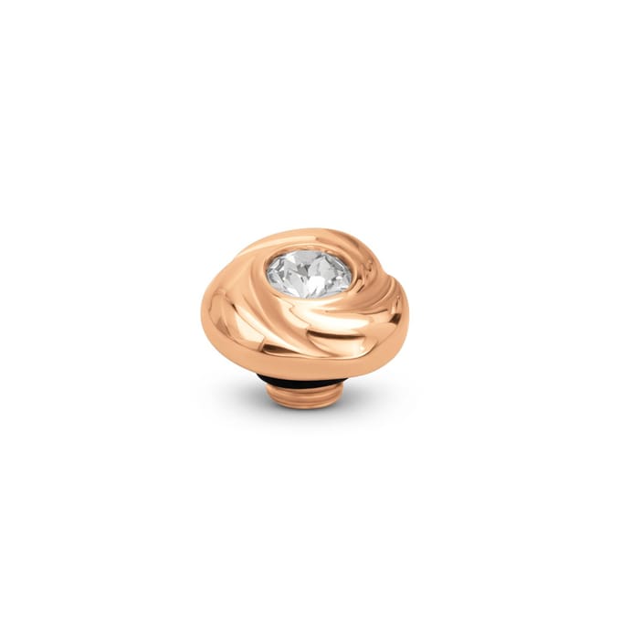 Melano Vivid Rosette Steentje Crystal | Rosé