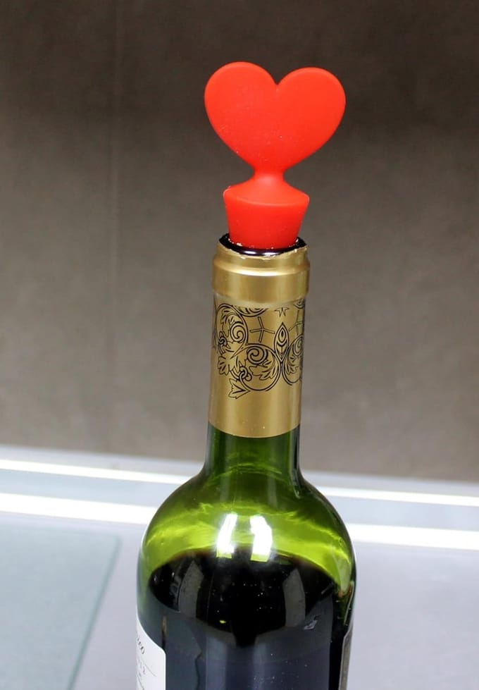 Silicone deksel rood