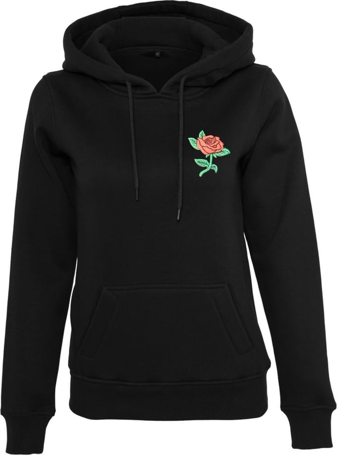 Mister Tee - Rose Hoodie/trui - M - Zwart