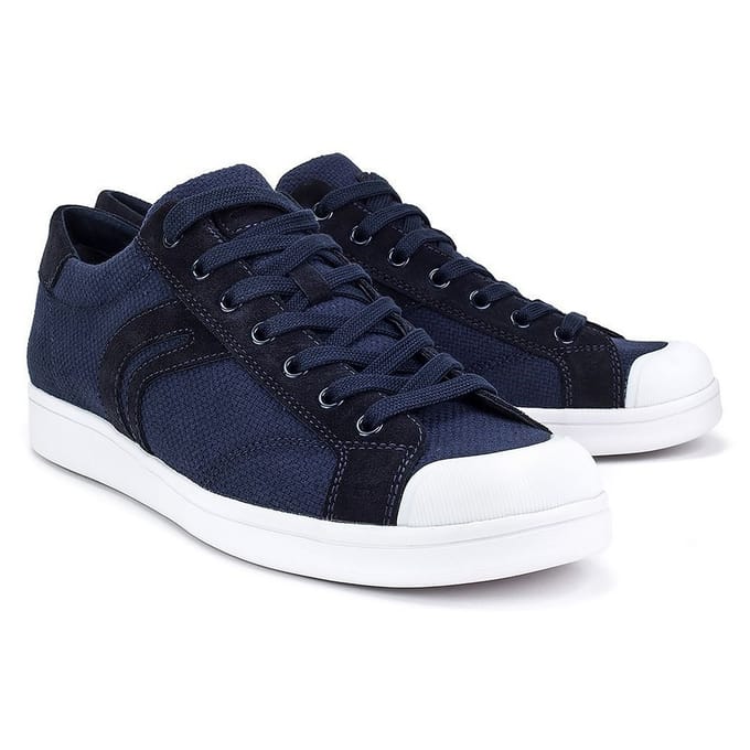 Geox Warrens Heren Navy Sportschoenen