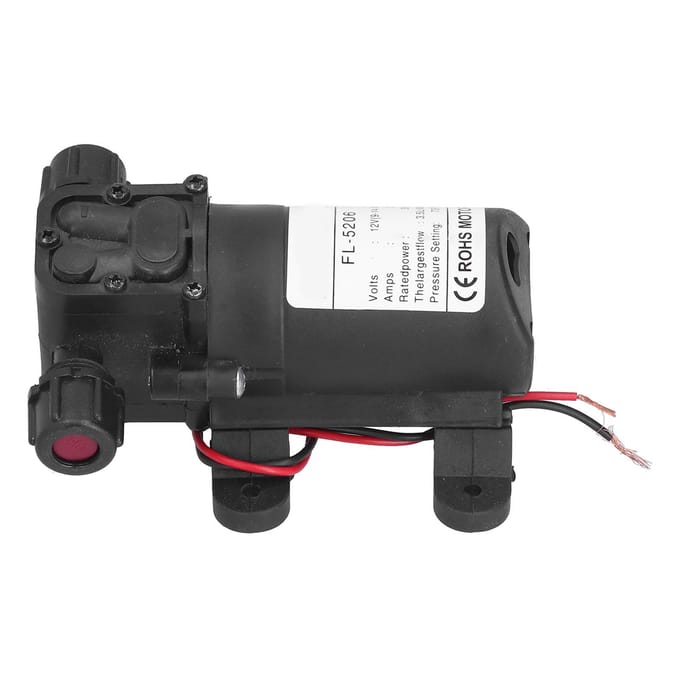 12V 36W Membraanpomp Dubbele Draad Mini Hogedruk DC Waterpomp voor Landbouwspuit