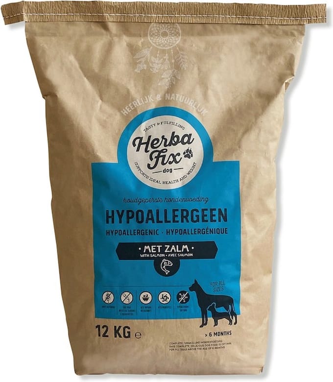 Herbafix Hypoallergeen met zalm 12 kg