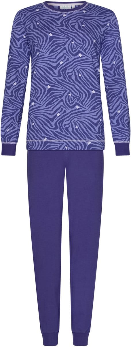 Rebelle - Tiger Star - Pyjama - Katoen - Paars - Maat 44