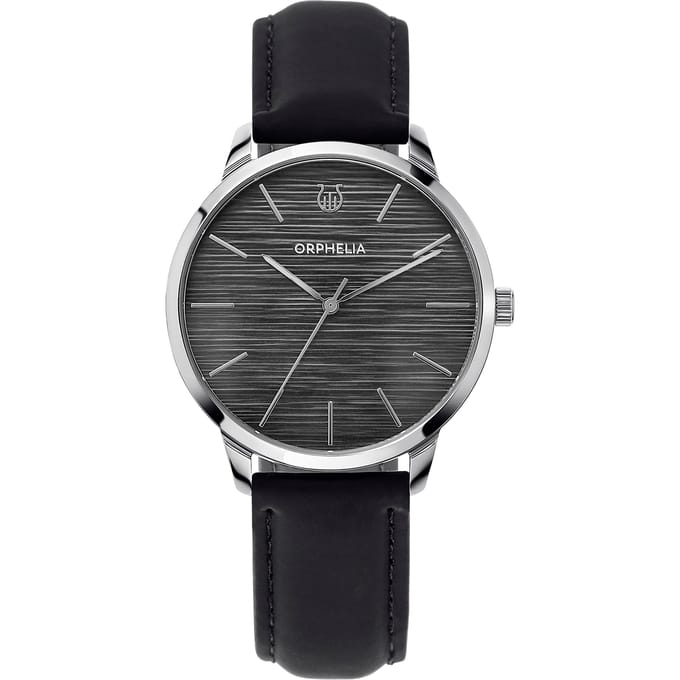 Orphelia Winston OR61903 Horloge - Leer - Zwart - Ø 42 mm