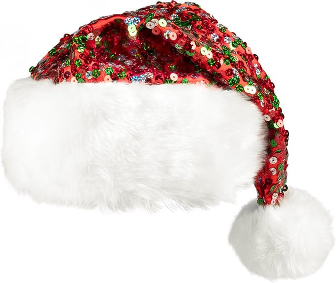 Boland - Kerstmuts Sparkling - Één maat - Volwassenen - Unisex - Kerst