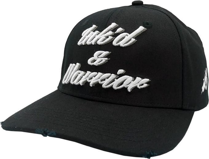 Lauren Rose - Inked & Warrior - Snapback Pet - One Size - Zwart - Tattoo Design