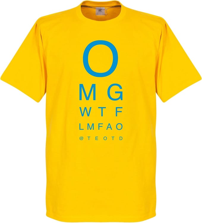 Text Speak Logo T-shirt - M