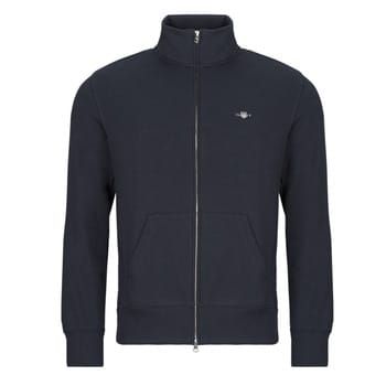 Gant Vest Two-Way Front Zip Sweat Cardigan Avond Blauw / male