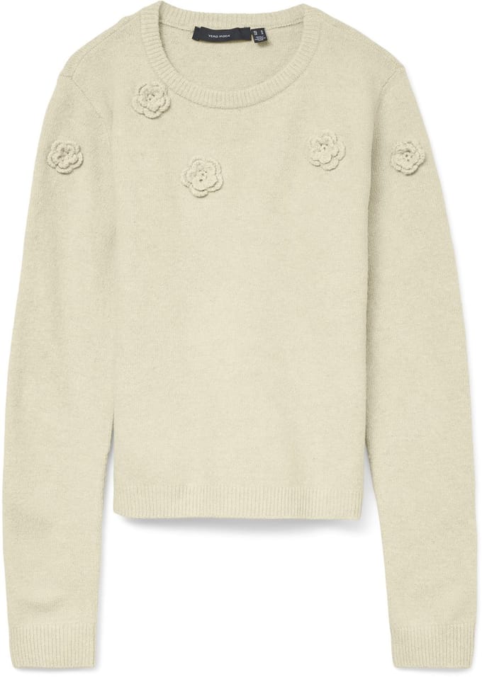 VERO MODA - VMROSE LS O-NECK PULLOVER BOO - Dames - Gebreide truien