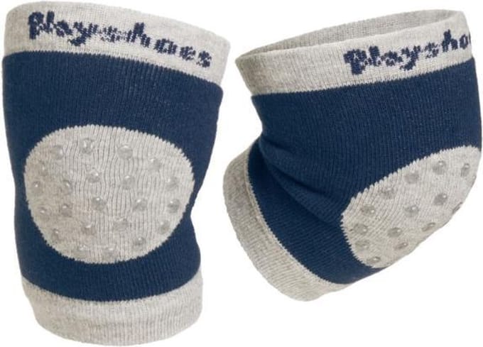 Playshoes kniebeschermers noppen marine