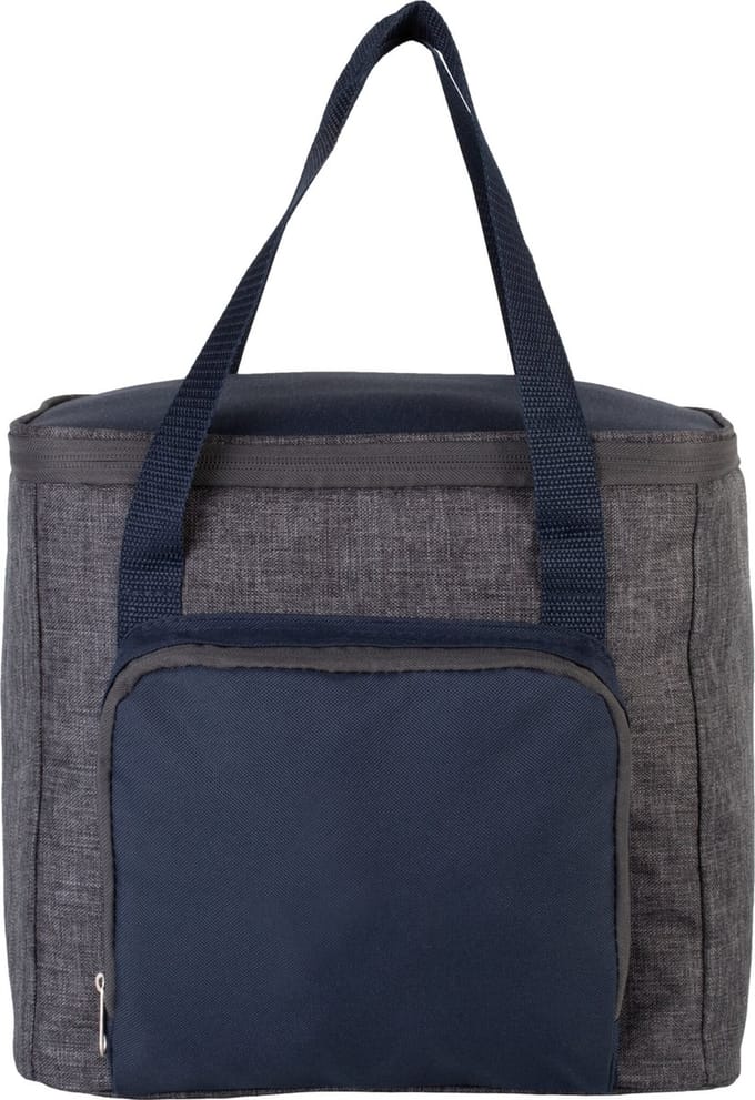 Kimood Koeltas met ritszak KI0347 - Dark Grey Heather / Navy - One size