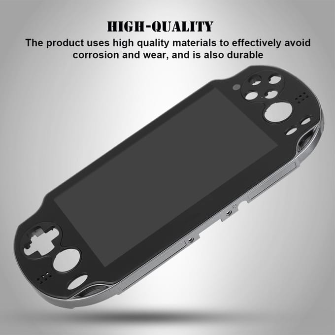 Écran LCD de remplacement pour console de jeu Playstation PSV 1000 gray