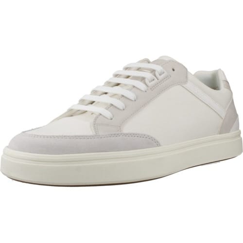 GEOX BALTMOORE HEREN Sneakers - WIT/MELKWIT - Maat 43