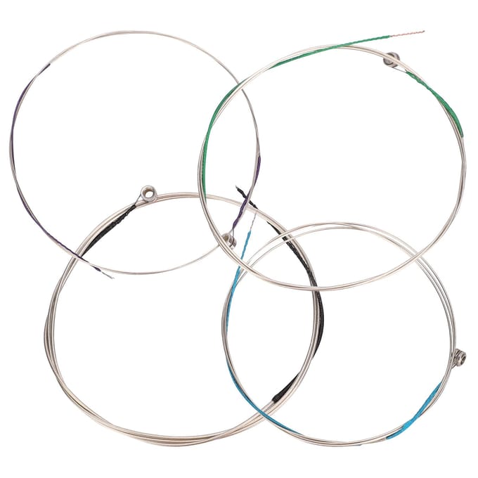 Jeu Complet Universel 4 Pièces Cordes de Viola Professionnelles E A D G pour Violas 14 16 orange