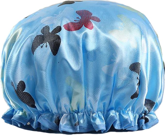 Vagabond Traditionele Engelse Douchemuts - Blue Butterfly