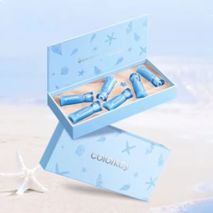 COLORKEY - Holiday Island Soft Matte Water Tint Gift Set #Gift Set - 6pcs