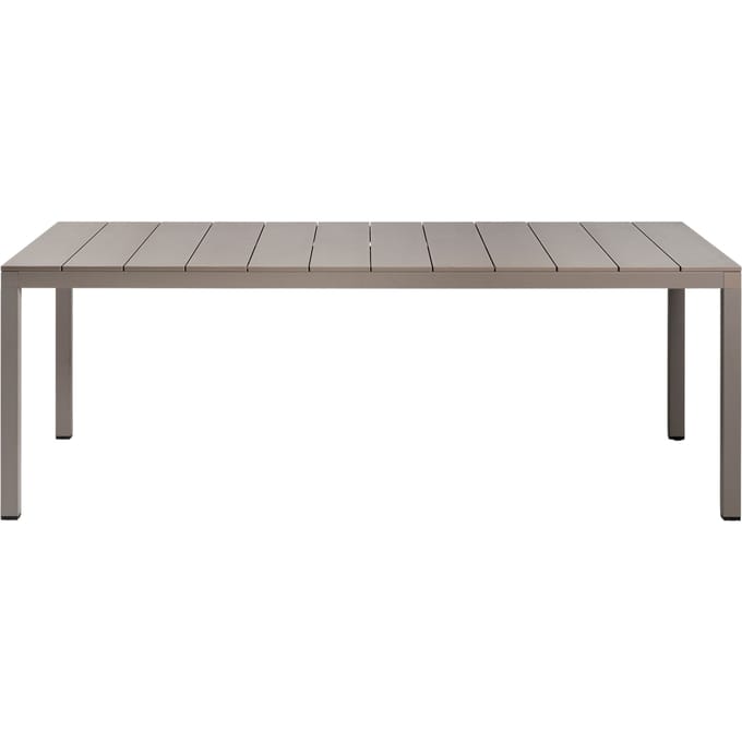 Nardi Rio Alu Fix Tafel - 210 cm - tortora