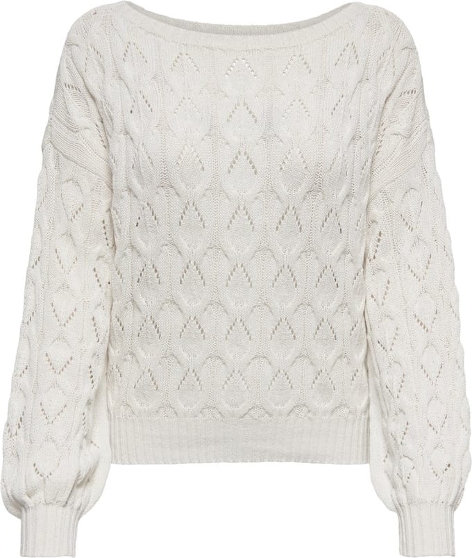 ONLY ONLBRYNN LIFE STRUCTURE L/S PUL KNT NOOS Dames Trui - Maat S