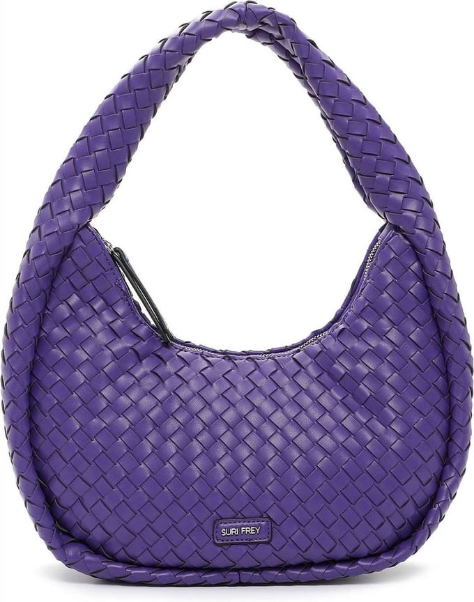 SURI FREY Schoudertas Karly Hobo Bag Purple Paars