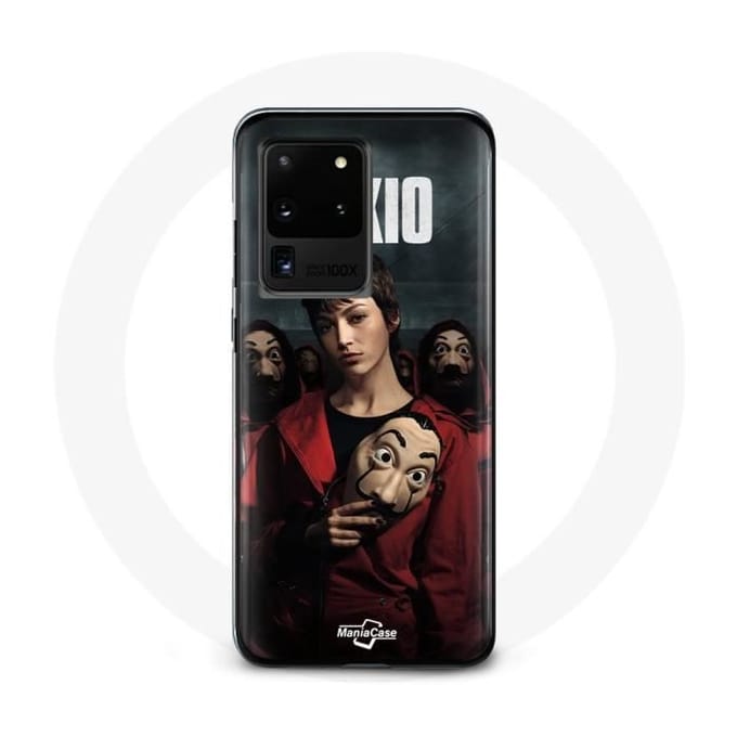 Case voor Samsung Galaxy S20 Ultra La Casa De Papel Tokyo Masker