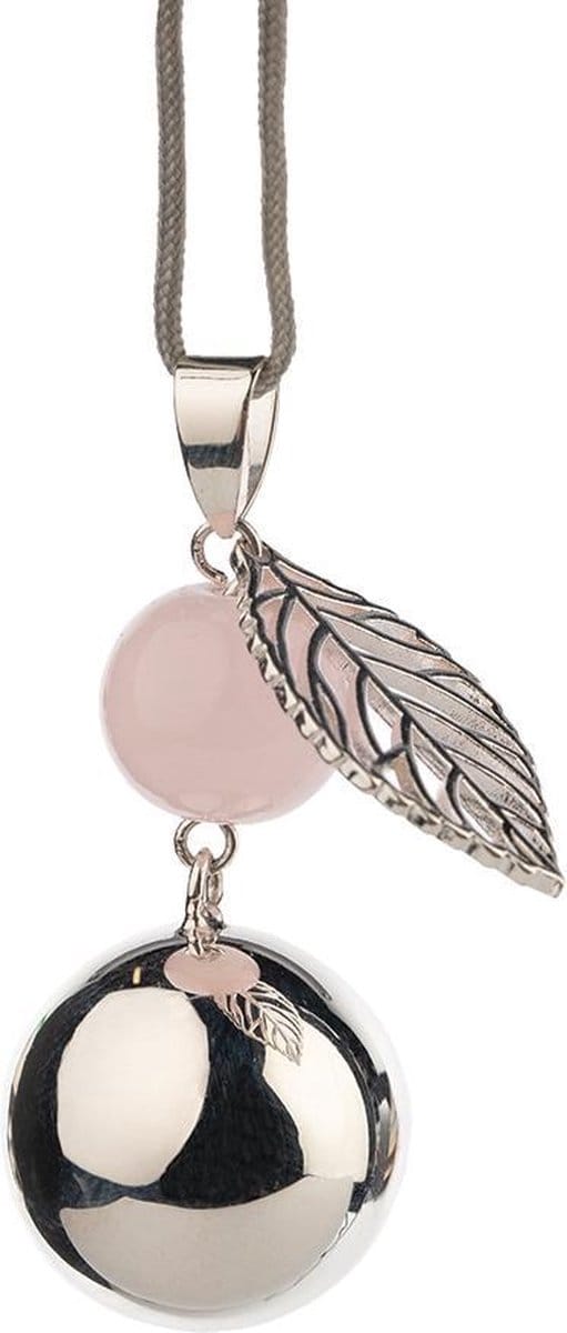 Bola Zwangerschapshanger Incl. Koord - Pearl Leaf - Zilver