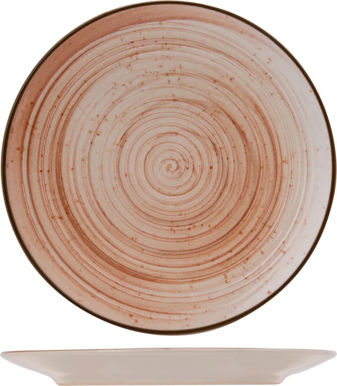Sintra-Terracotta - Dessertborden - D20cm - Keramiek