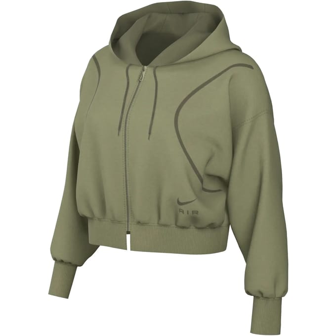 Dames fleece trainingsjack met capuchon Nike Air