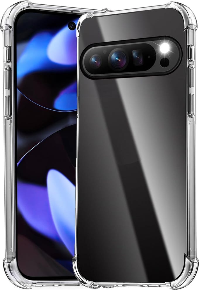Hoesje geschikt voor Google Pixel 9 / 9 Pro / 10 / 10 Pro - Shockproof Transparant Back Cover Case