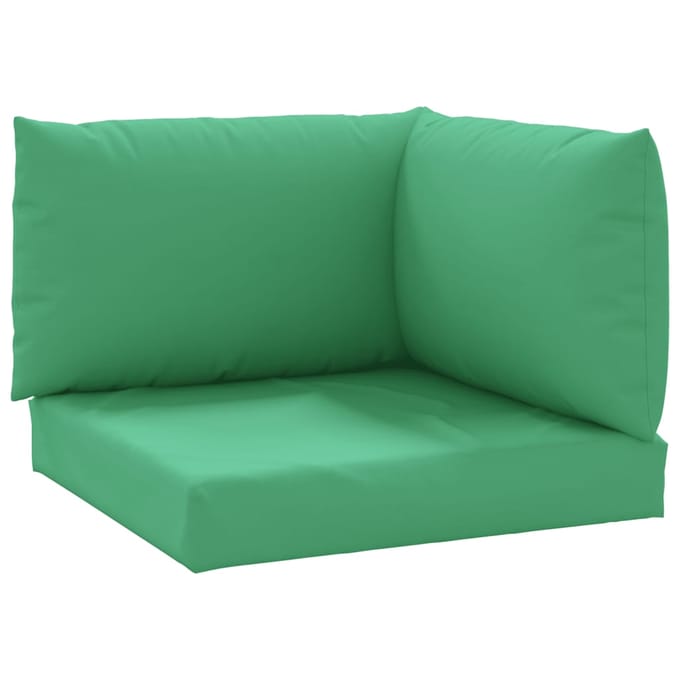 vidaXL - Palletkussens - 3 - st - oxford - stof - groen