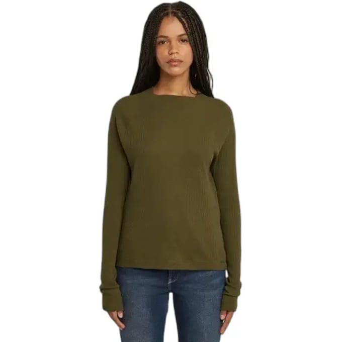 Slim fit sweatshirt voor dames G-Star Mock