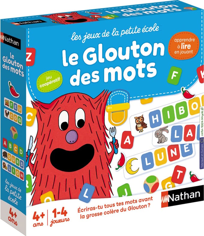 Nathan Les jeux de la petite école - La maison des mots