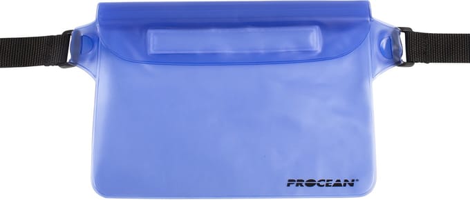 Droogtas | heuptas | Procean | transparant blauw