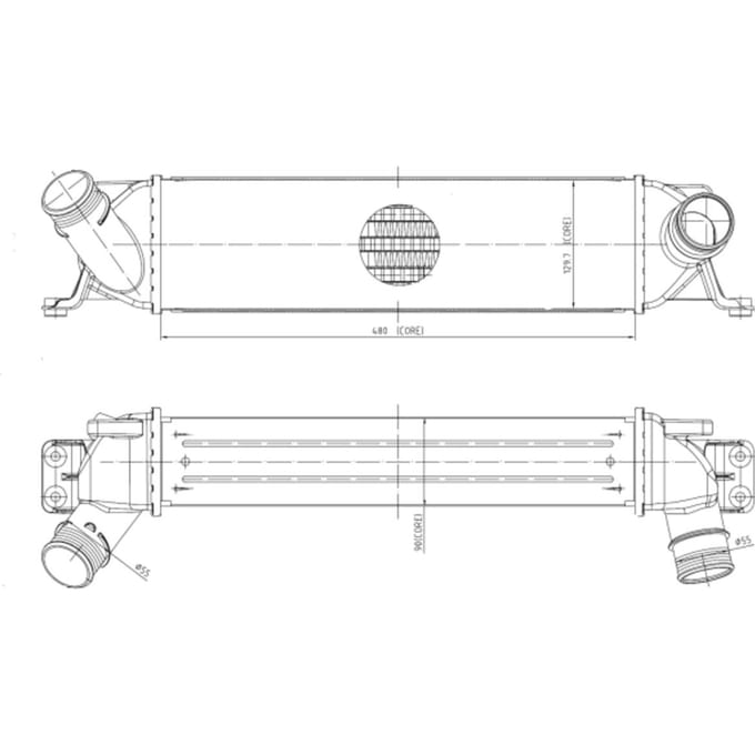 Intercooler NRF 309062