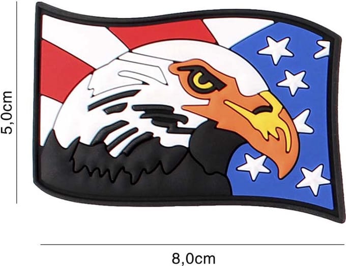 Embleem 3D PVC USA eagle