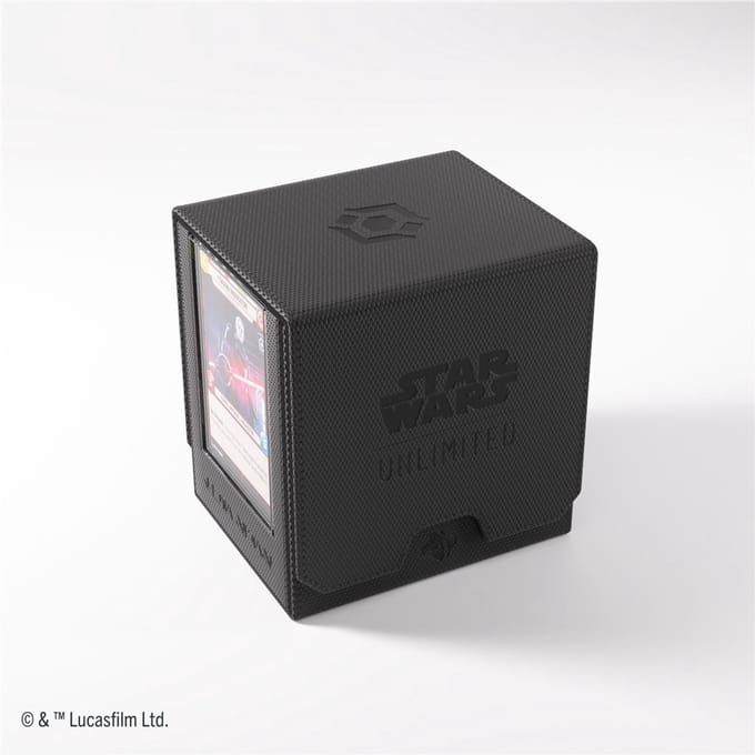 Star Wars Unlimited Twin Suns Deck Pod Zwart - Deckbox - Tokenbox - voor Star Wars Unlimited - Gamegenic