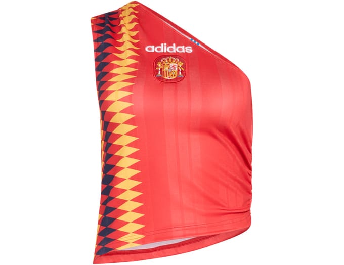 Adidas Originals Spanje Bringback Tanktop Dames Rood