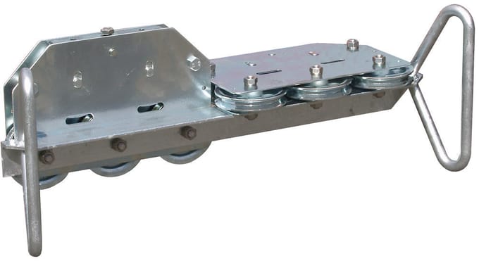 Dehn draadrichter St Gal Zn voor rd 7-10mm met 10 geleiderollen - 597005