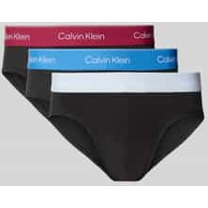 slip van katoenmix in een set van 3 model 'HIP BRIEF'