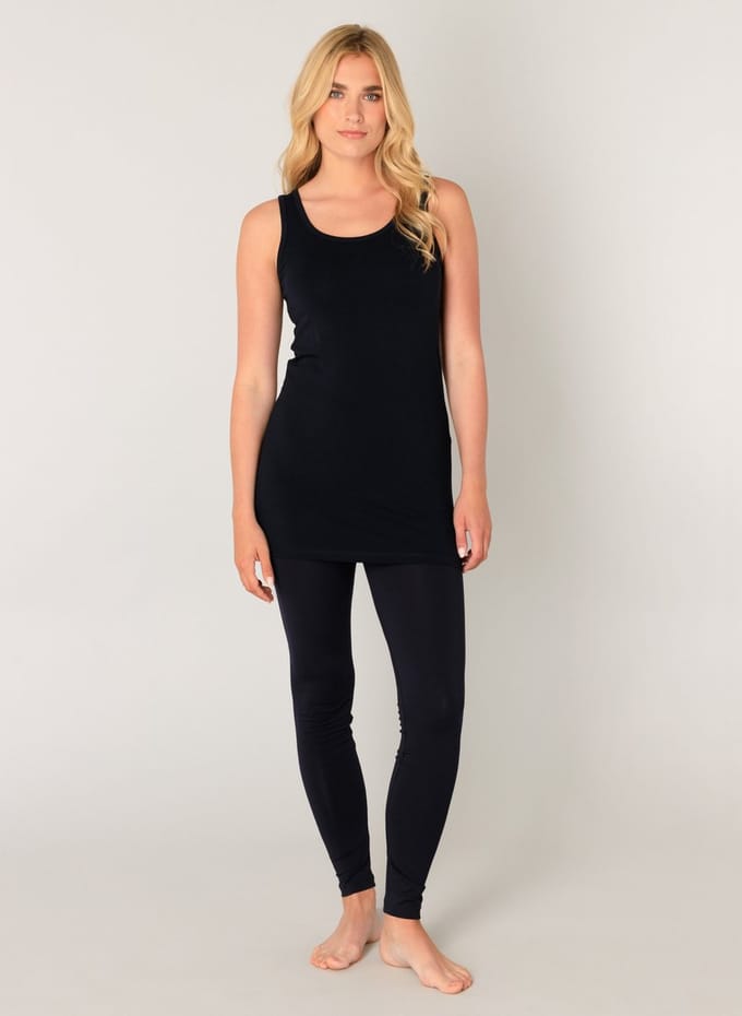 BASE LEVEL Yamin Top - Dark Blue - maat 44