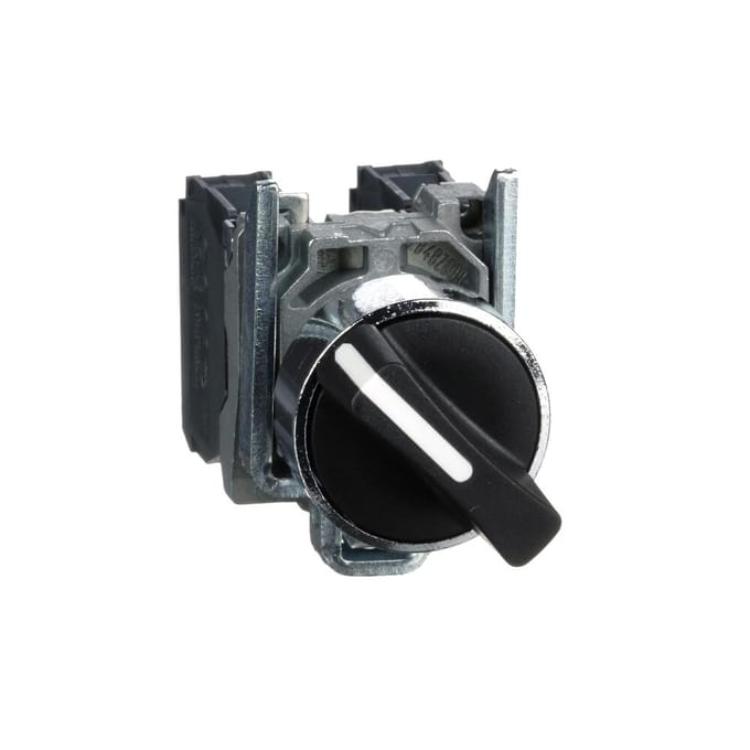 Schneider Electric XB4BD25 Harmony XB4BD25 Keuzetoets Draaischakelaar Zwart 2 x 90 ° Draai-ontgrendeling 1 stuk(s)