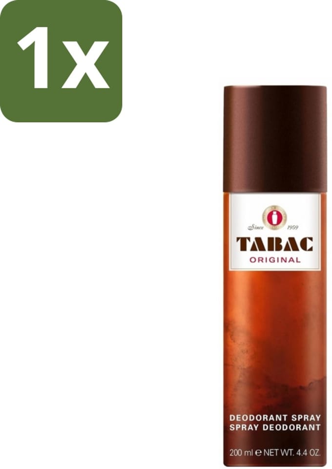 Tabac Original - Deodorant Spray - Anti-transpirant - 200 ml - 1 stuk