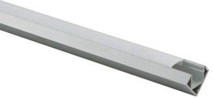LED Profiel ALU 45 1m + opaal kap