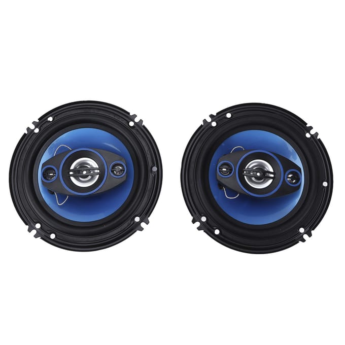 2 STKS 6,5 inch Autoluidspreker Volledig Bereik 90DB 500W Hoge Efficiëntie Luidspreker Audio Geluidssysteem black