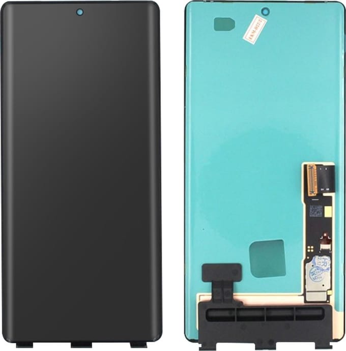 Google, Volledig Display Original Geschikt voor Google Pixel 7 Pro LCD Scherm met Frame en Touchscreen, Zwart