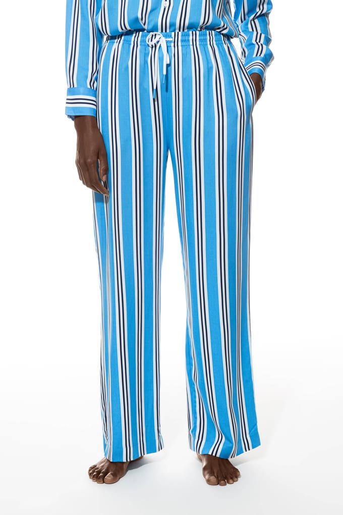 Lange broek Serie Calming Stripes Blue Atmosphere